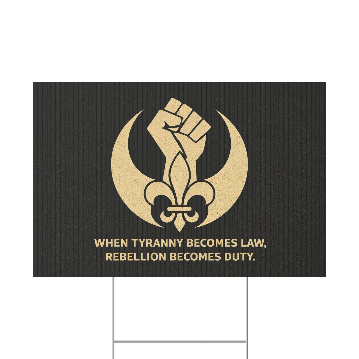 Yard Sign —