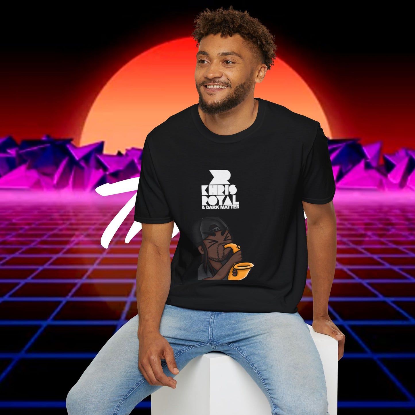 Anime Funky T-Shirt with Khris Royal Design